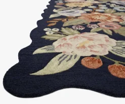 Vintage Blossoms Wool-Hooked Rug|RIFLE PAPER Co. Hot