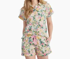 Voile Button Front Short Set|RIFLE PAPER Co. New