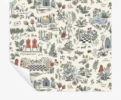 Wonderland Peel & Stick Wallpaper|RIFLE PAPER Co. Clearance