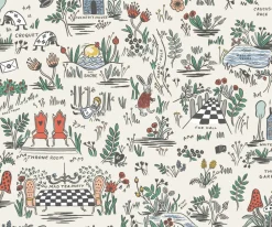Wonderland Peel & Stick Wallpaper|RIFLE PAPER Co. Clearance