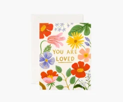 You Are Loved Greeting Card|RIFLE PAPER Co. Online